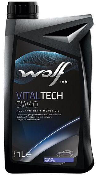 Олива моторна WOLF VitalTech 5W-40 1 л (8311093)